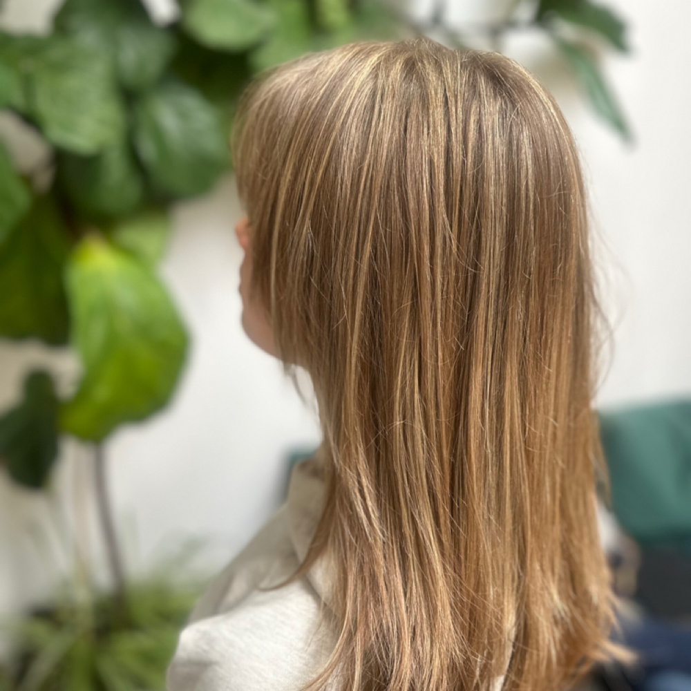 Partial Hilight or lowlight at WhisperingHandsSalon in Greenfield, MA