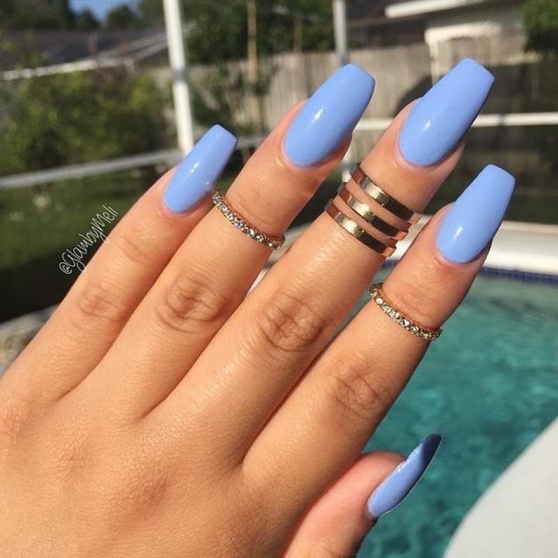 Acrylic Fill w/ Gel Polish