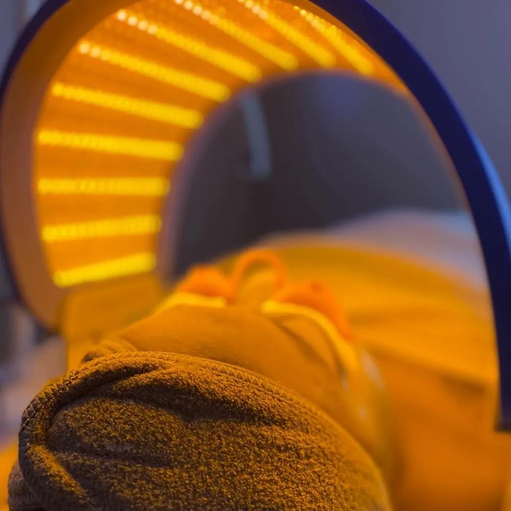 Golden Glow LED facial at Esthetics By Bailey in Crossville, TN
