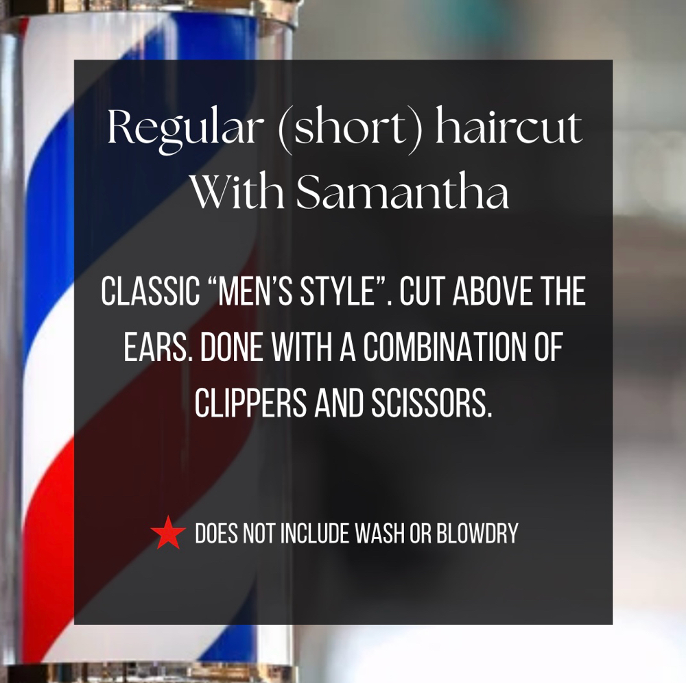 Regular (short) By Samantha