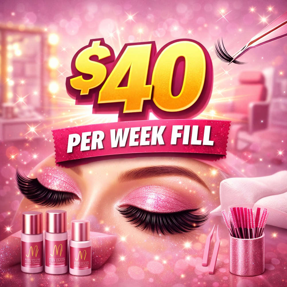 1 Week Lash Fill at Maris Lash Studio in Rockport, TX