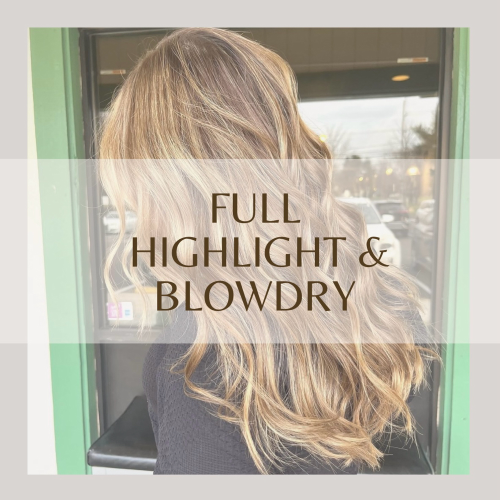 Full Foil & Blow Dry (Level 2)