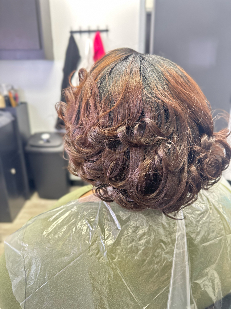 ROD SET OR WASH N GO at Amani Carter Glam Studio in Midlothian, VA