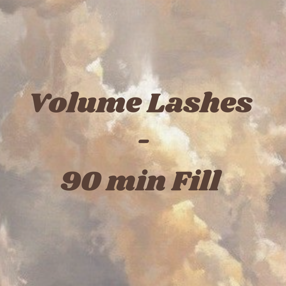 Volume Lashes - 90 min Fill