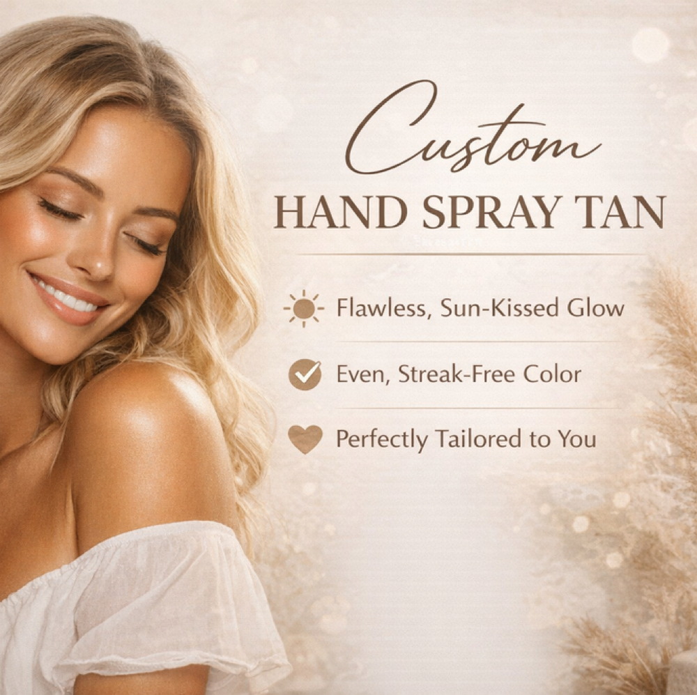 Spray Tan (Single Dip) at Lexy at Blooming Beauty Studio in Mooresville, NC