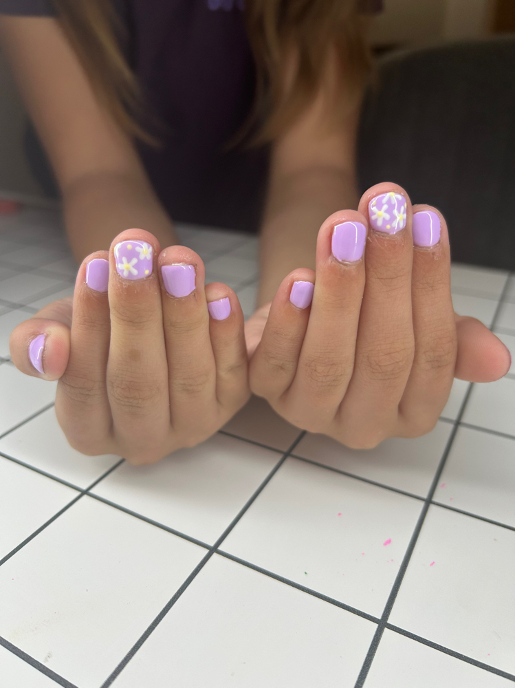Mini Gel Mani (ages 5-12)