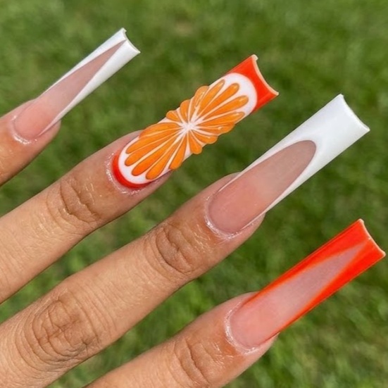 French Tip Gel Design at Beyond Flawless Solutions, LLC in Garland, TX
