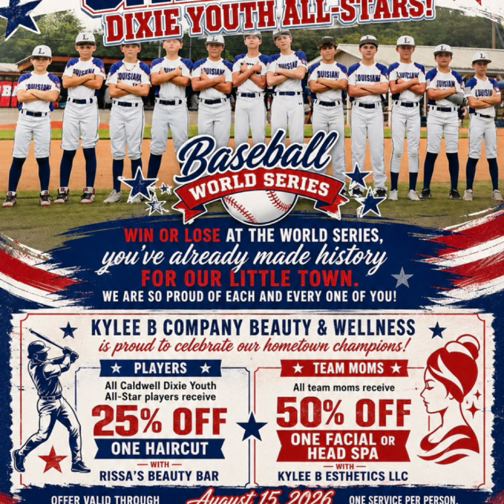 ALL STAR SPECIAL at Kylee B. Esthetics in Columbia, LA