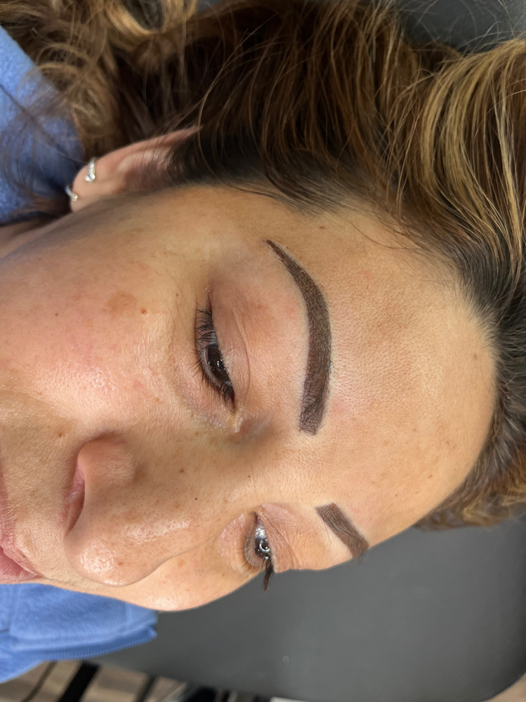 Ombre Powder Brows Correction Set at Lupita’s Brow Bar LLC in Roswell, GA