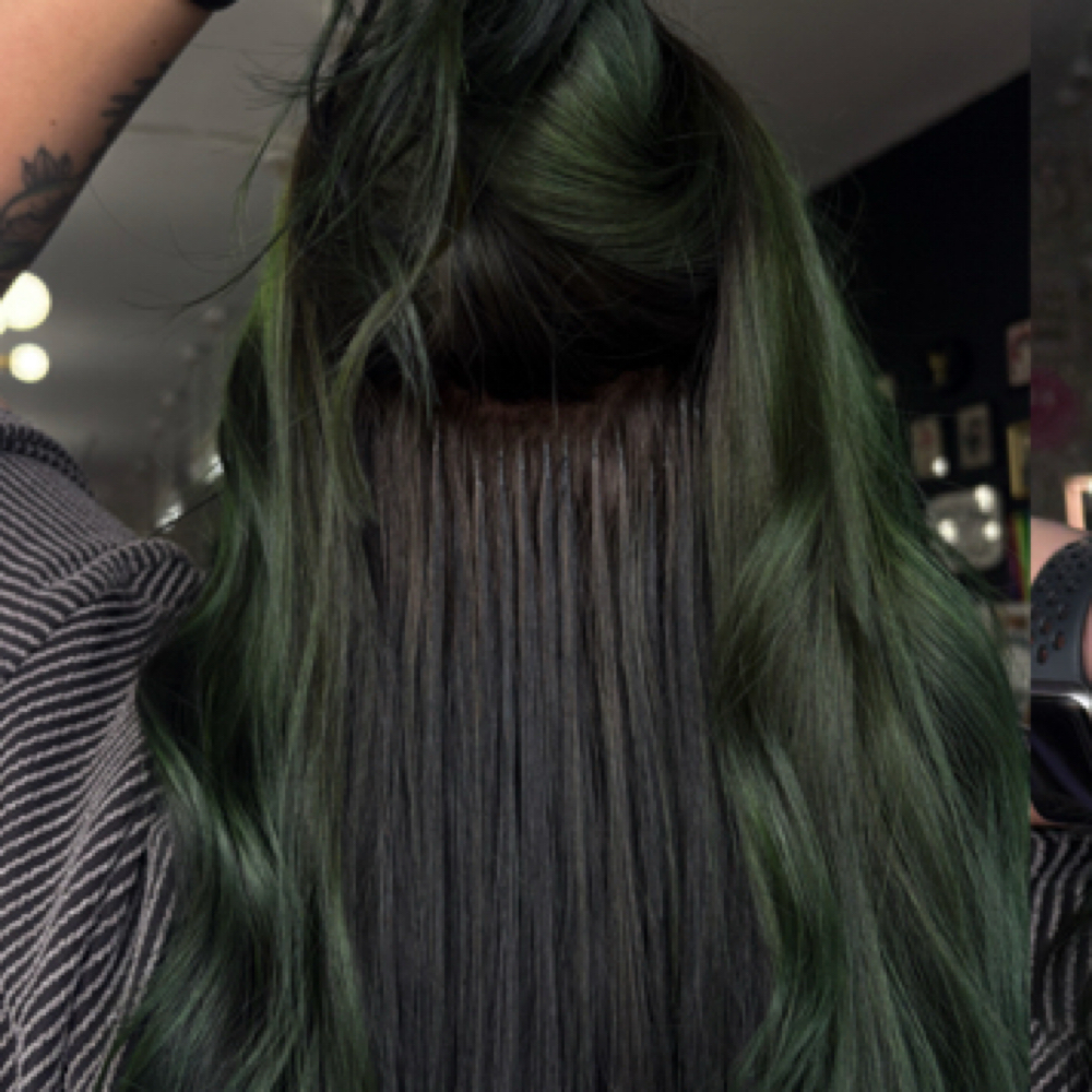 K-Tip Removal & Retipping at Rogue Salon in Mount Holly, NC