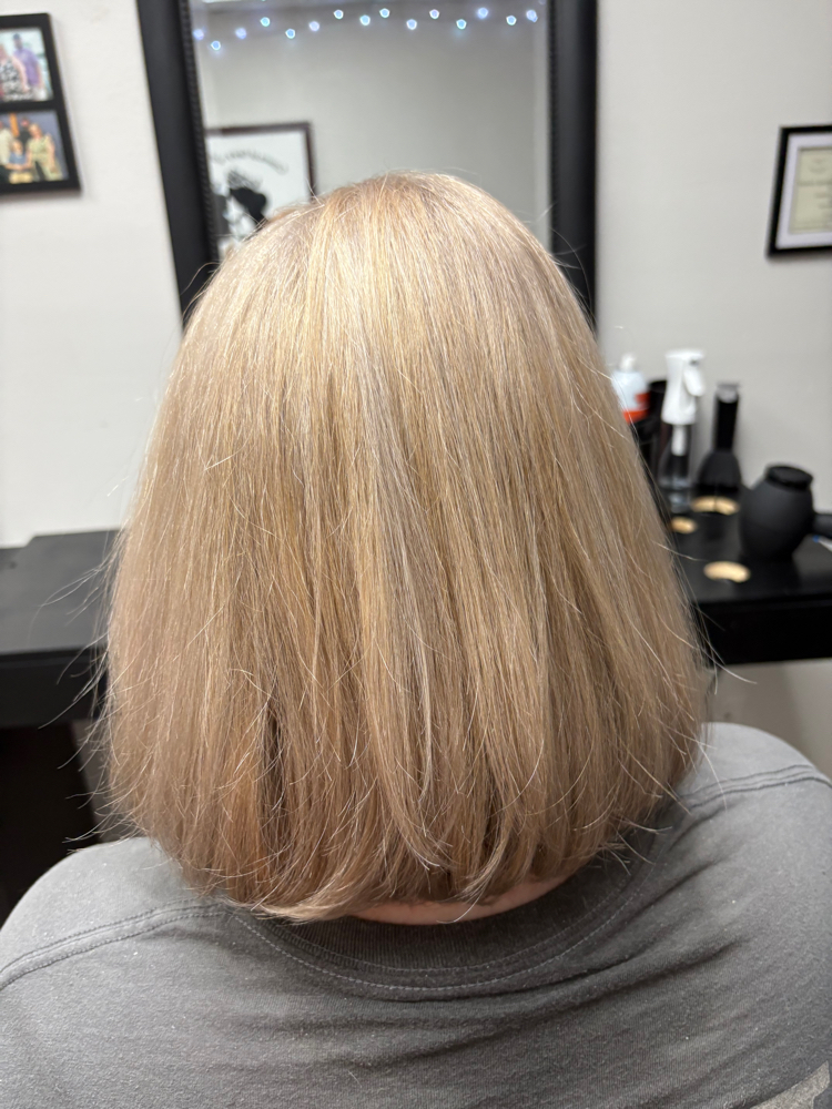 Bleach retouch/all over