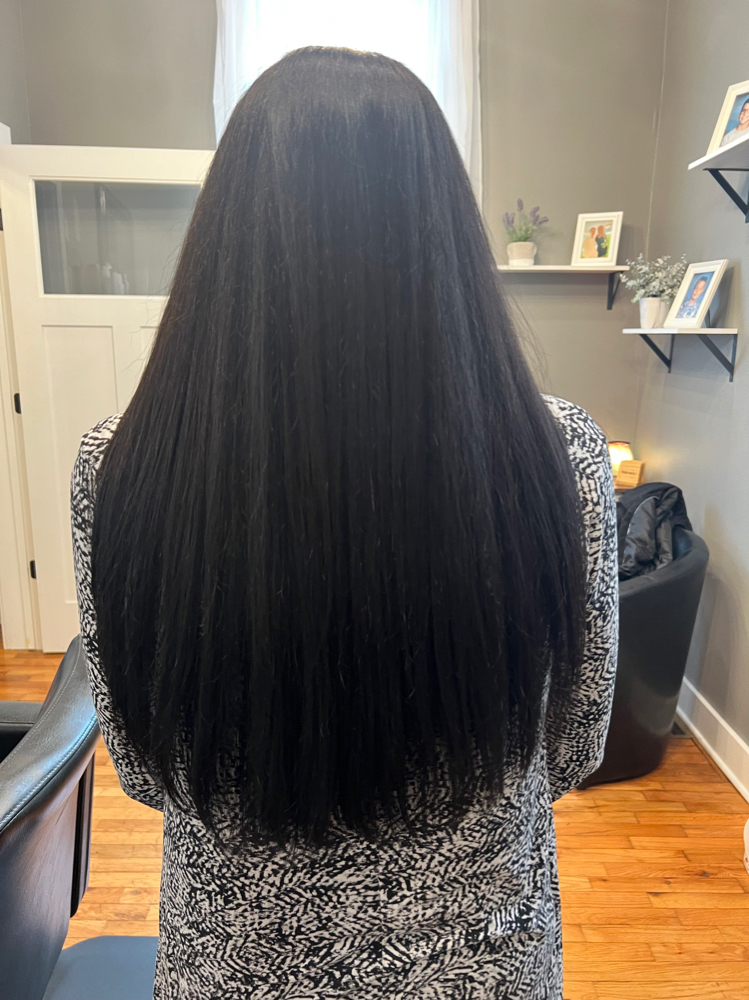 Root Retouch Long Hair