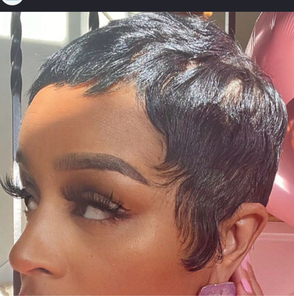 QuickWeave Short Styles | Pixie Cut at Ta’Meca Corner At STUDIO 2904 in Goldsboro, NC