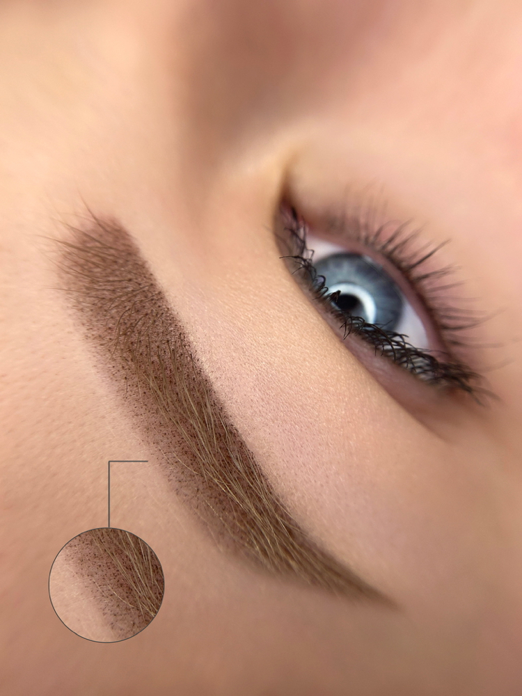 Ombre Powder Brows at Madame L Beauty Studio in Downers Grove, IL