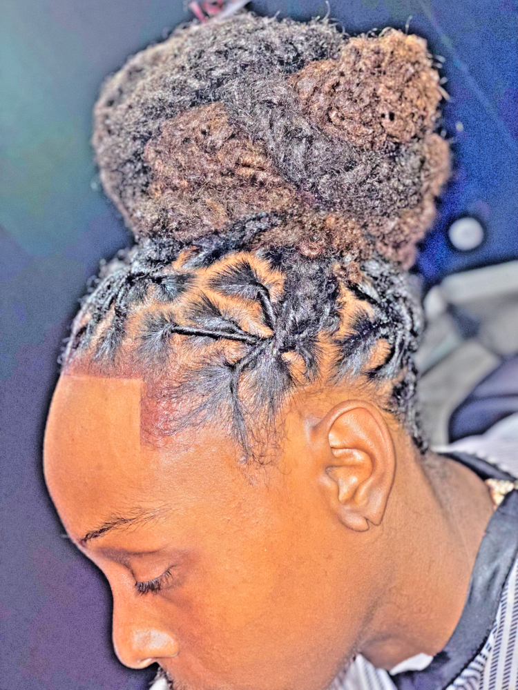 Retwist & Style (Below Shoulders)