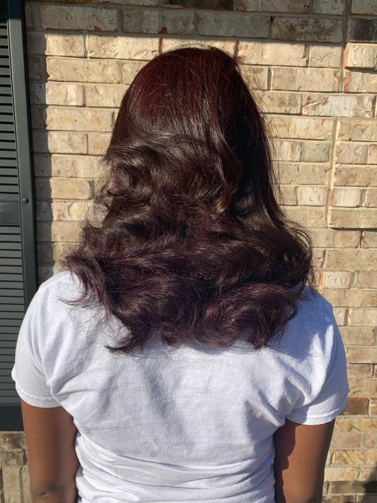 Luxury Silk Press Plus Package