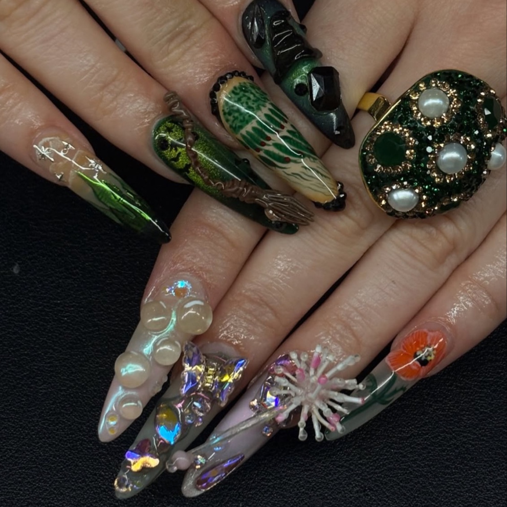 + custom full set at Haus of Femme in Brooklyn, NY
