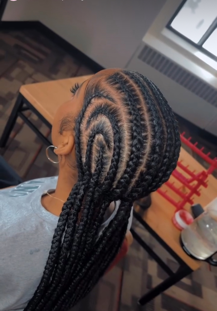 Designed straight Backs