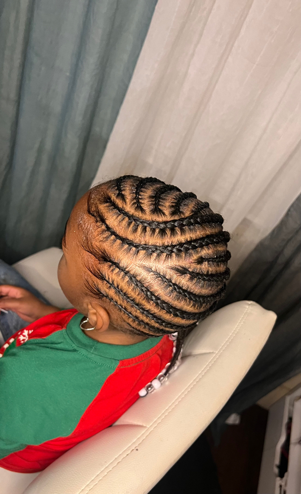 kid scalp braids