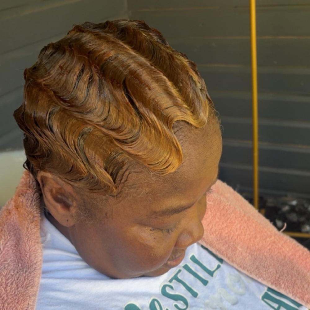 Finger Waves at Styled by LuxuryQTee in Bessemer, AL