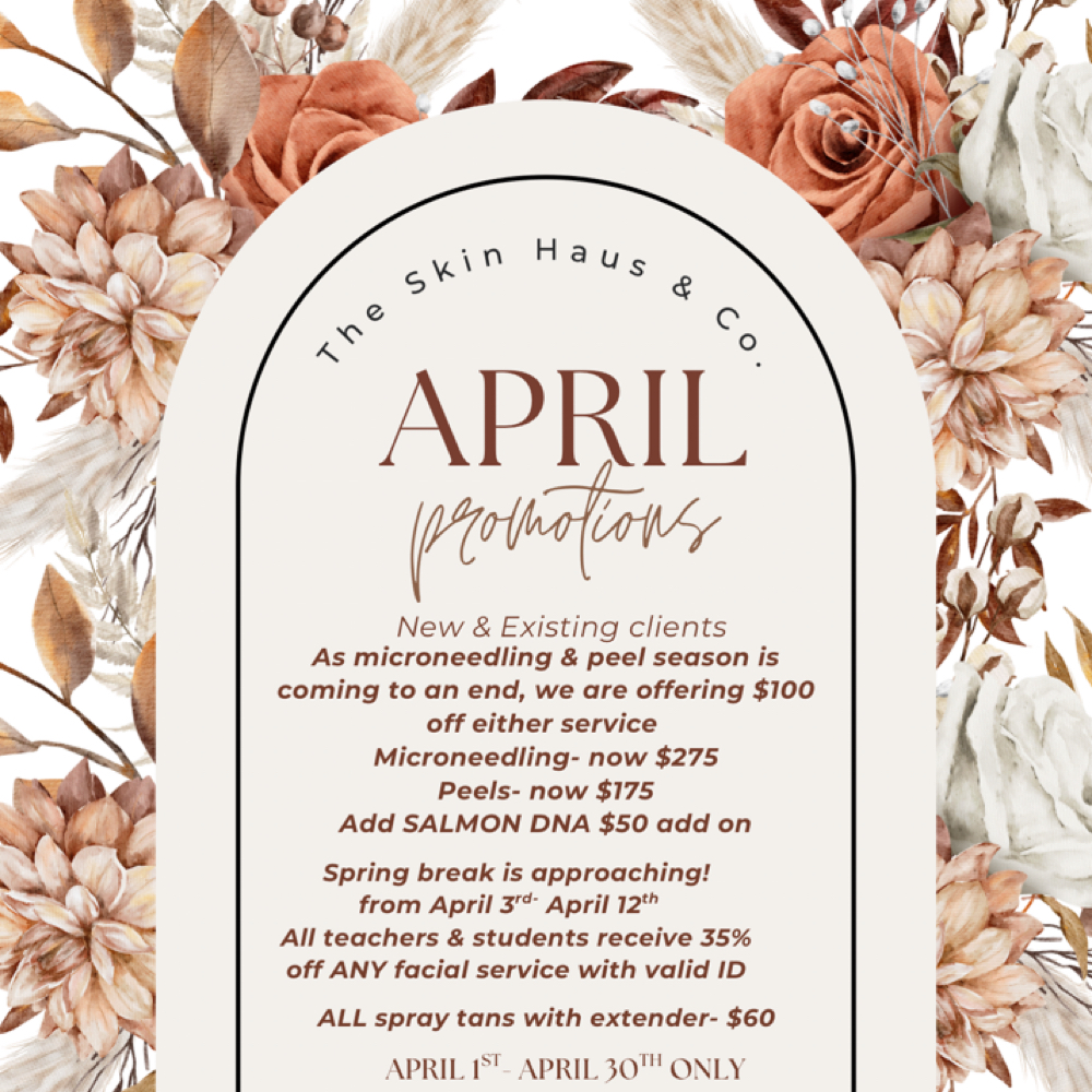 April Facial Special at The Skin Haus & Co. East Islip in East Islip, NY