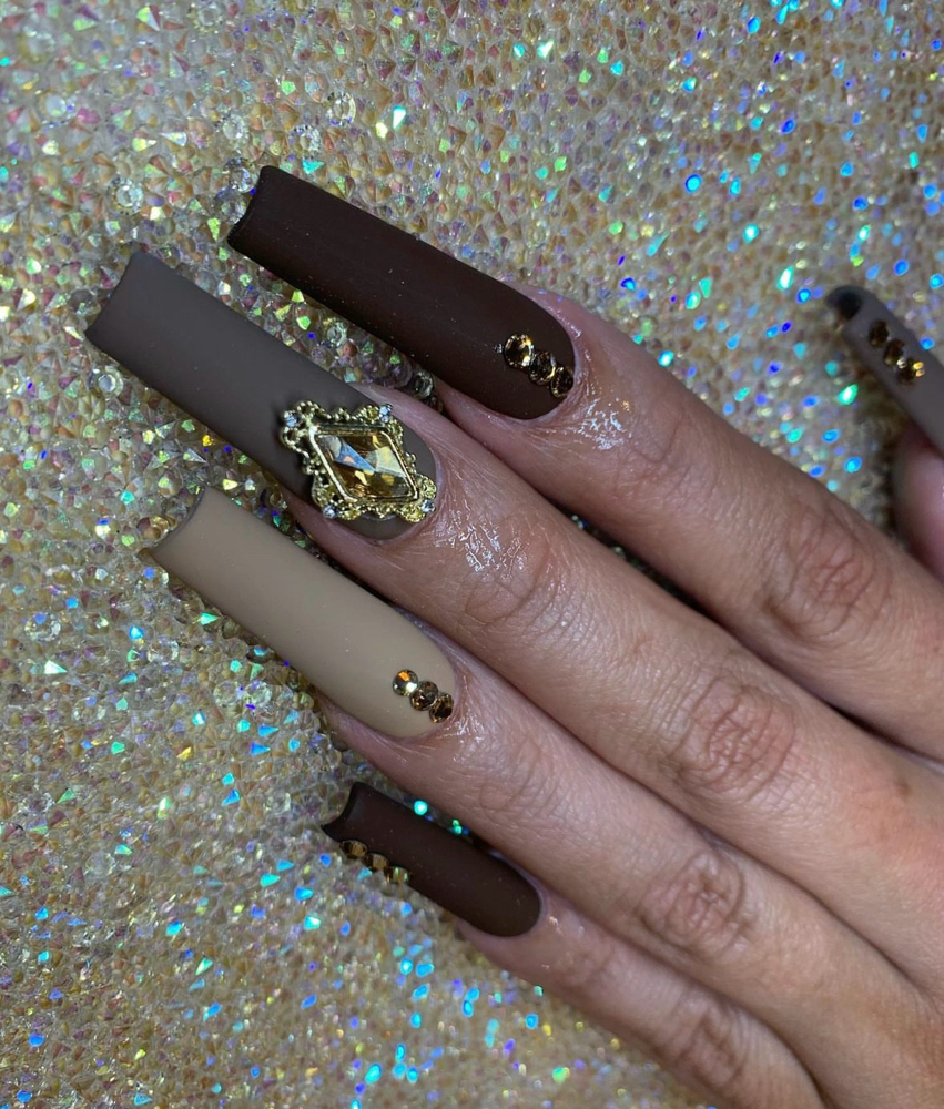 Long acrylic Nail Set at Master Haus in Whittier, CA