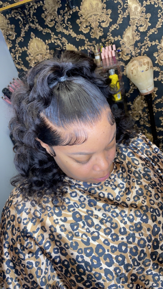 Install Frontal wig
