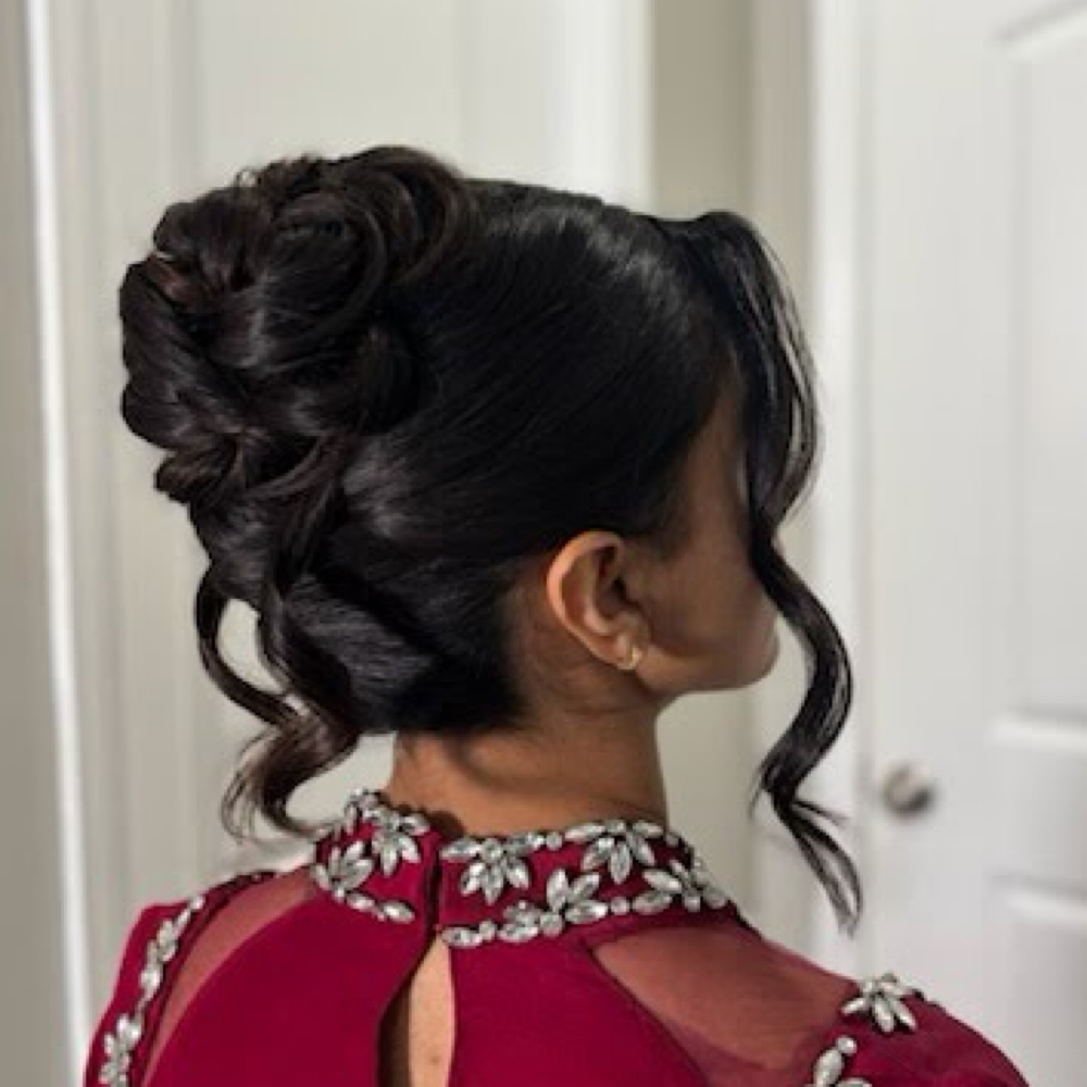 Updo at Itzcali Beauty in Manassas, VA