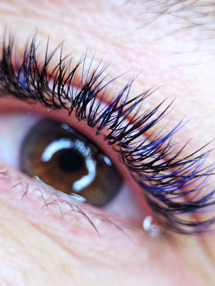 Colored Lash Extensions