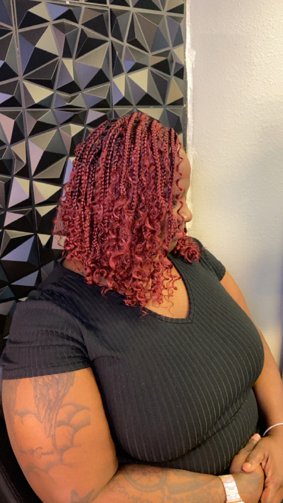 Knotless Boho Bob