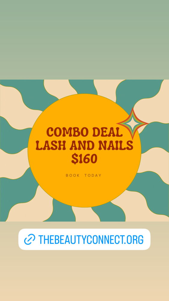 LASH & NAIL COMBO at The Beauty Connect in San Antonio, TX