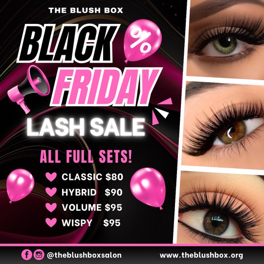 Black friday sale! Lash Extensions