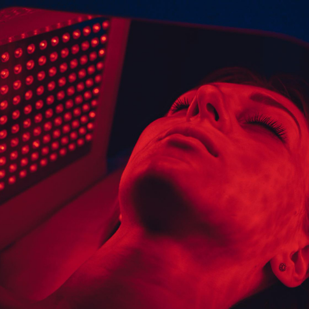 Red light Therapy at Aesthetics By Ashlyn Reff in Astor, FL
