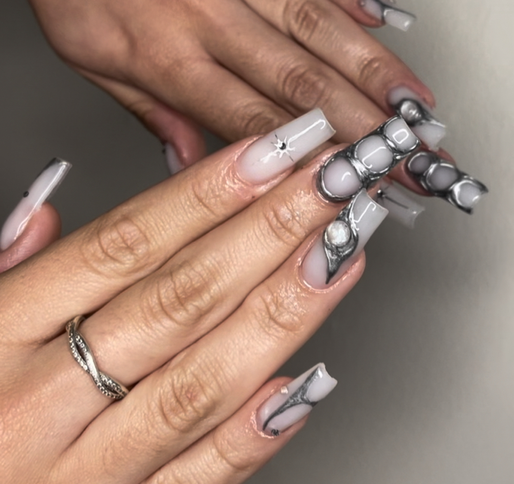 Acrylic Extensions - Long/X-Long