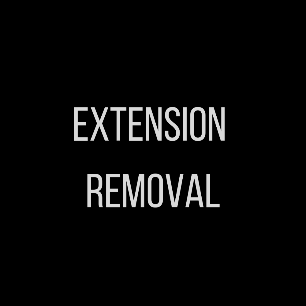 Extension Removal
