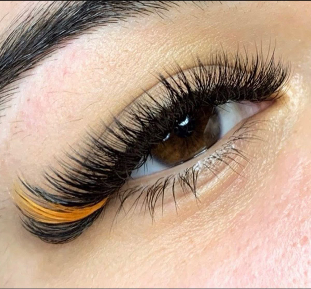 Colored Lashes at Kayla Aesthetics in Longview, TX