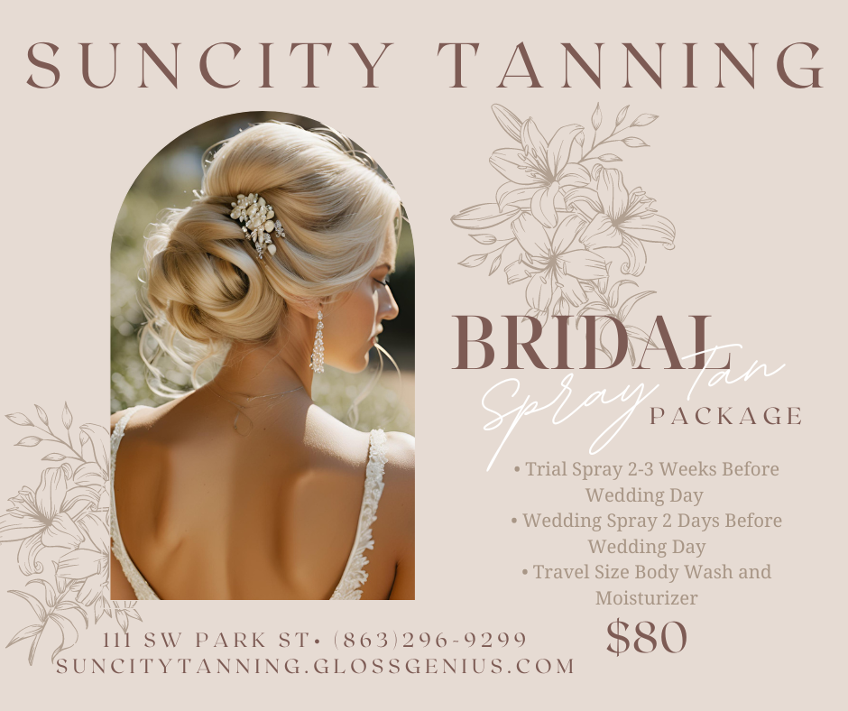 Bridal Spray Tan Package