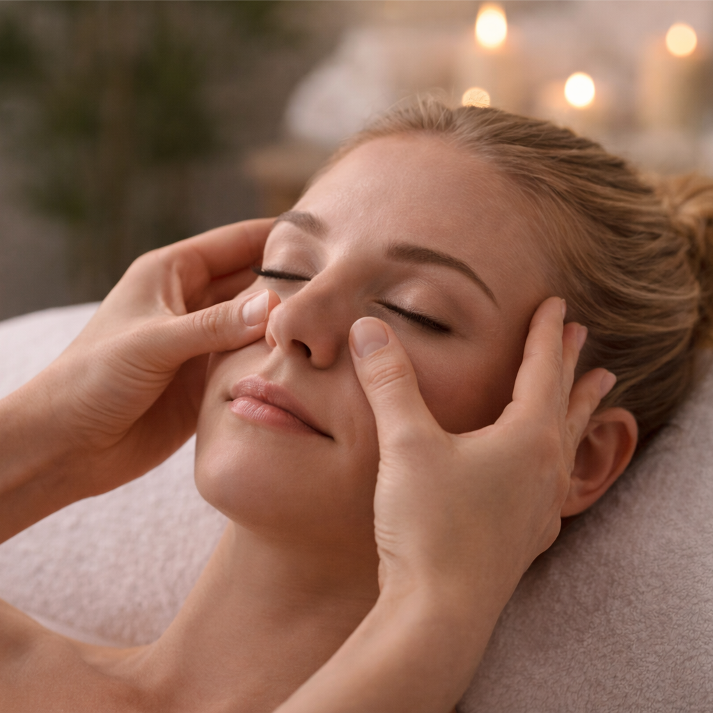 Eucalyptus sinus relief massage