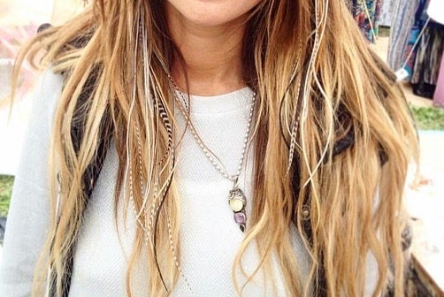 Hair Feathers