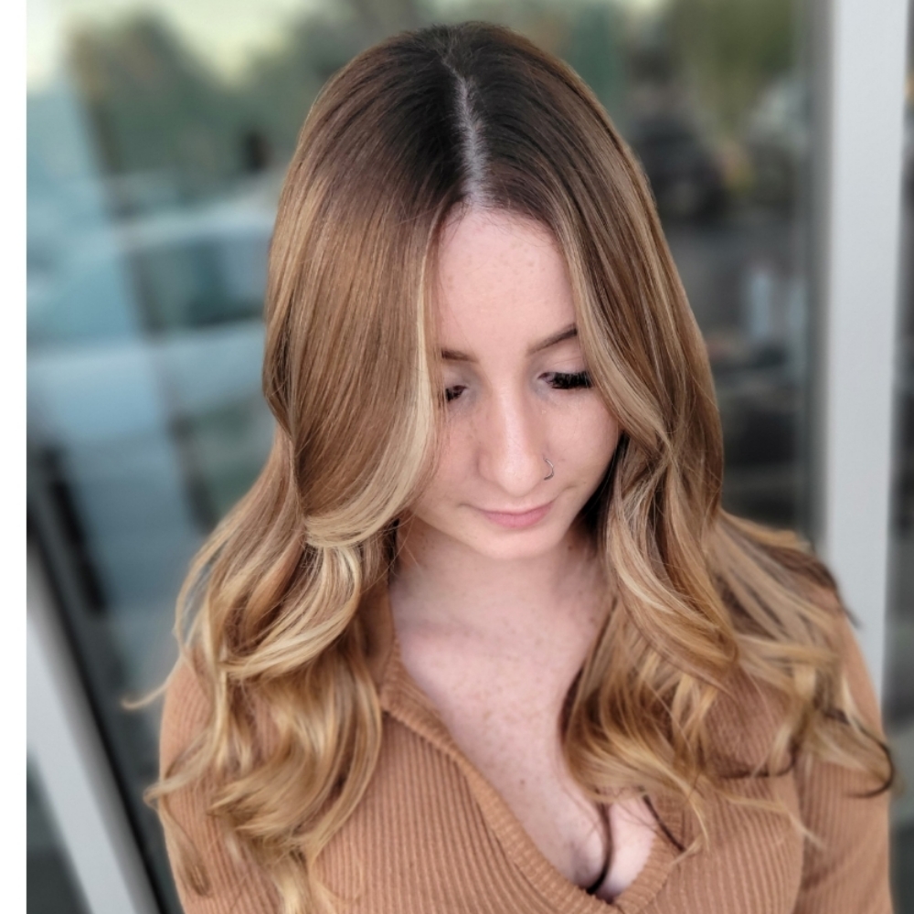 Partial Balayage at Christie's Beauty Lounge in Tampa, FL