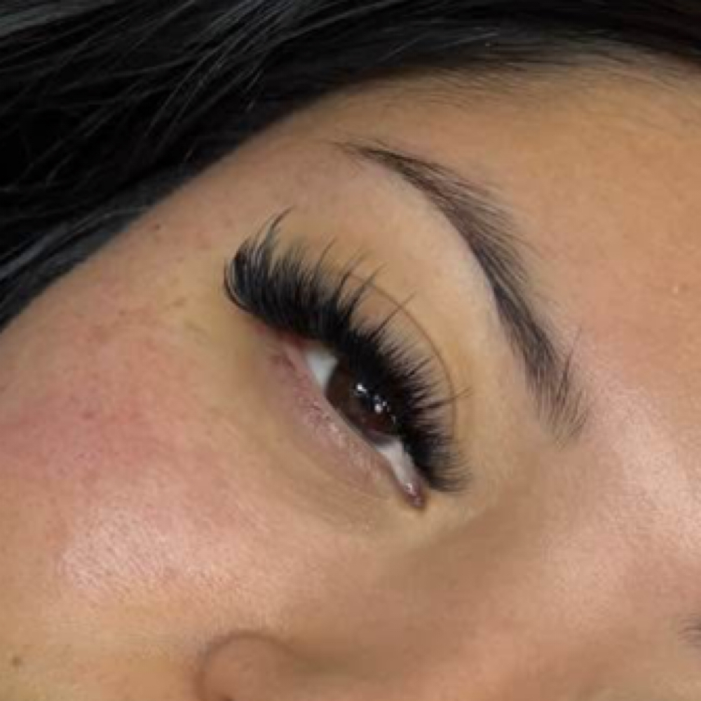 Volume Lashes at The queen of lashes in Louisburg, NC