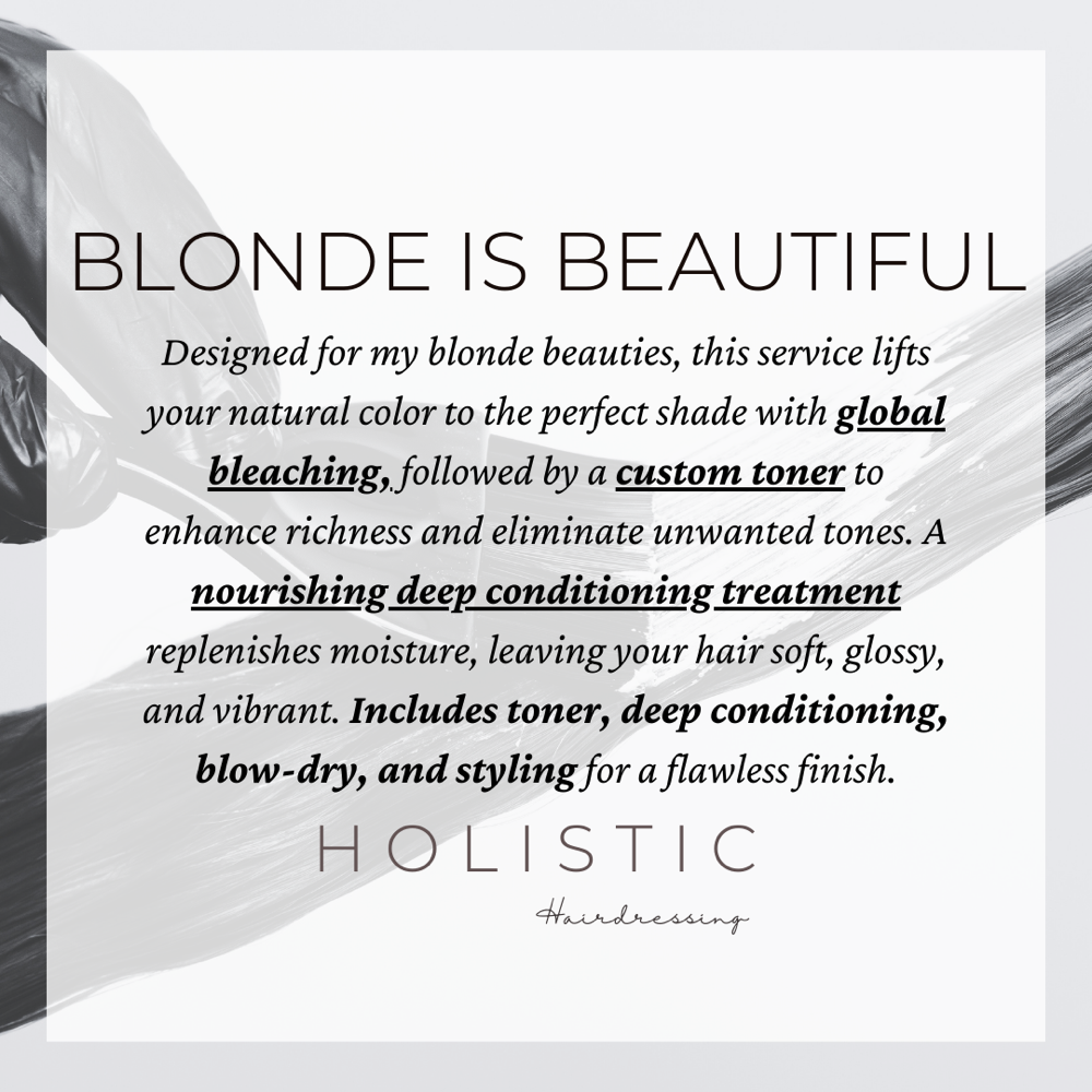 BLONDE IS BEAUTIFUL
