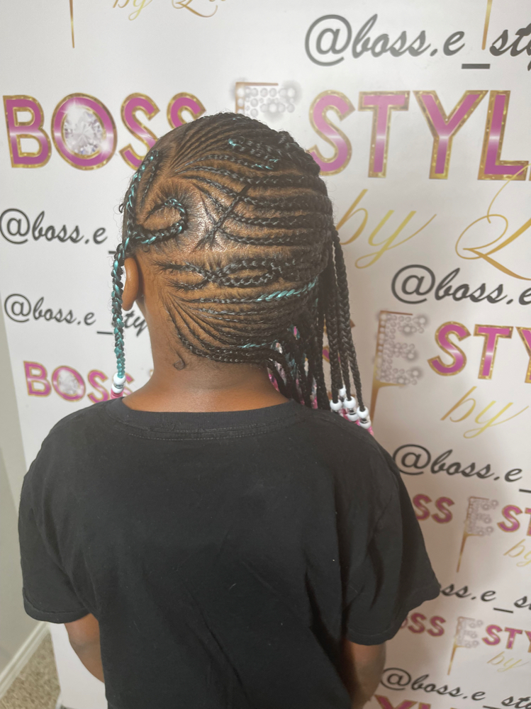 Kids Freestyle Lemonade Braids