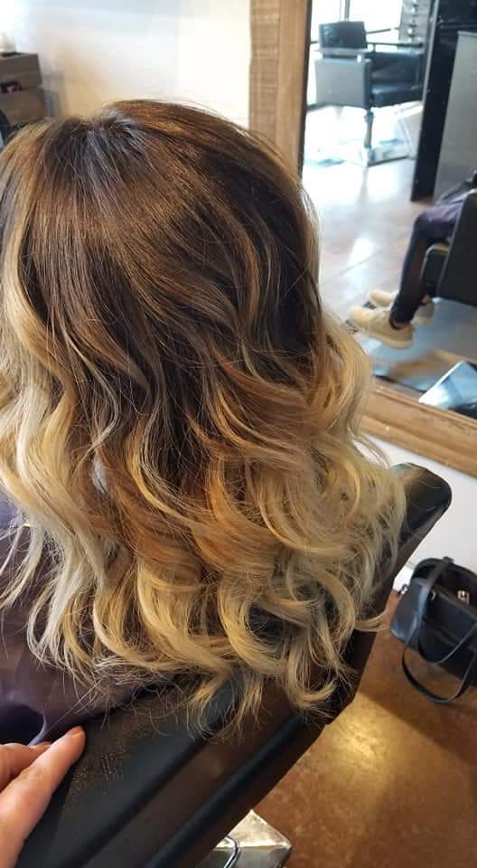 Balayage and Root Touch-up