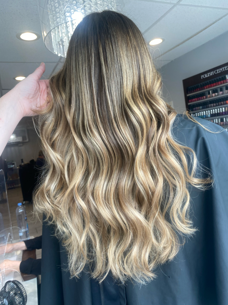 Balayage With Haircut