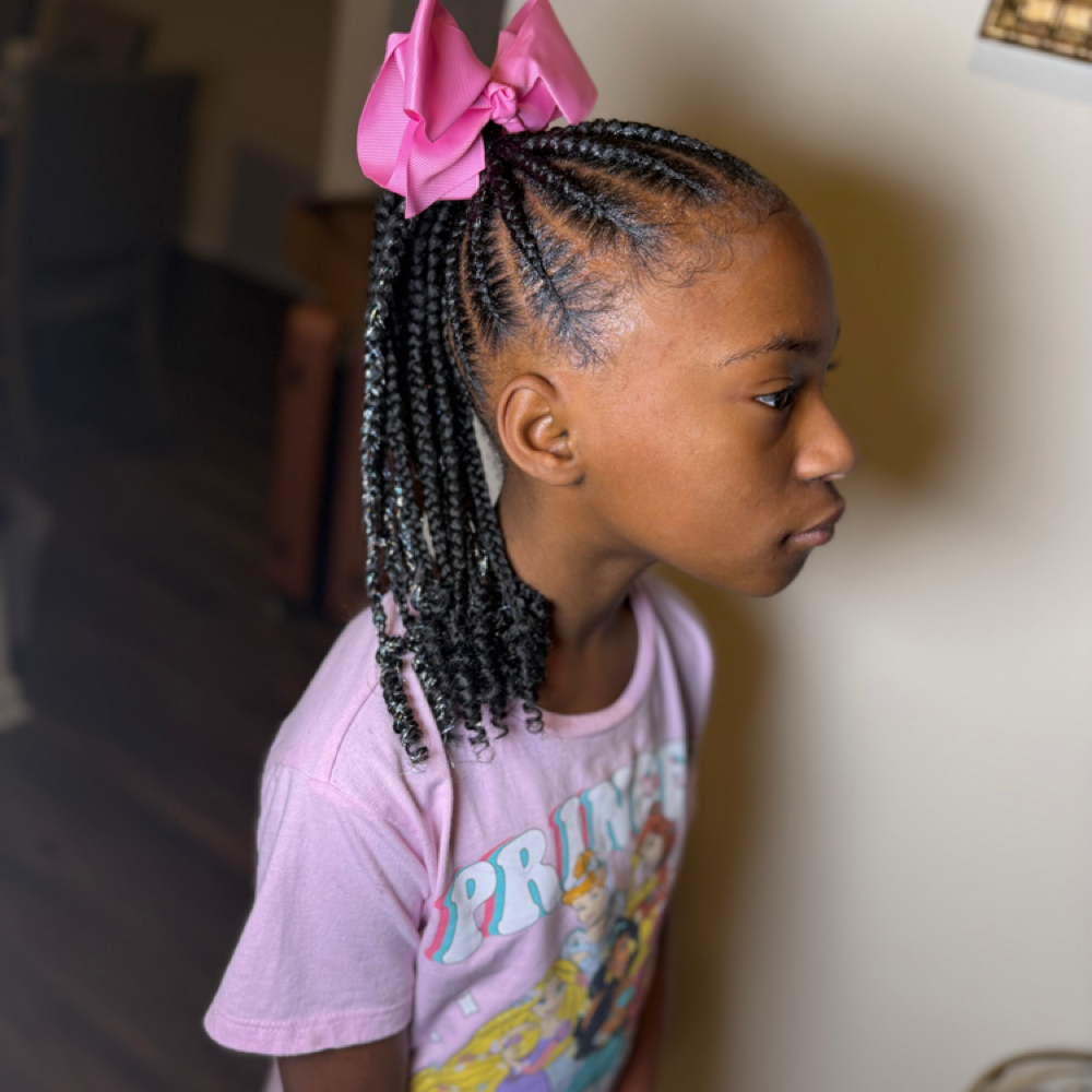 Braided Ponytail (Kids 2-12)