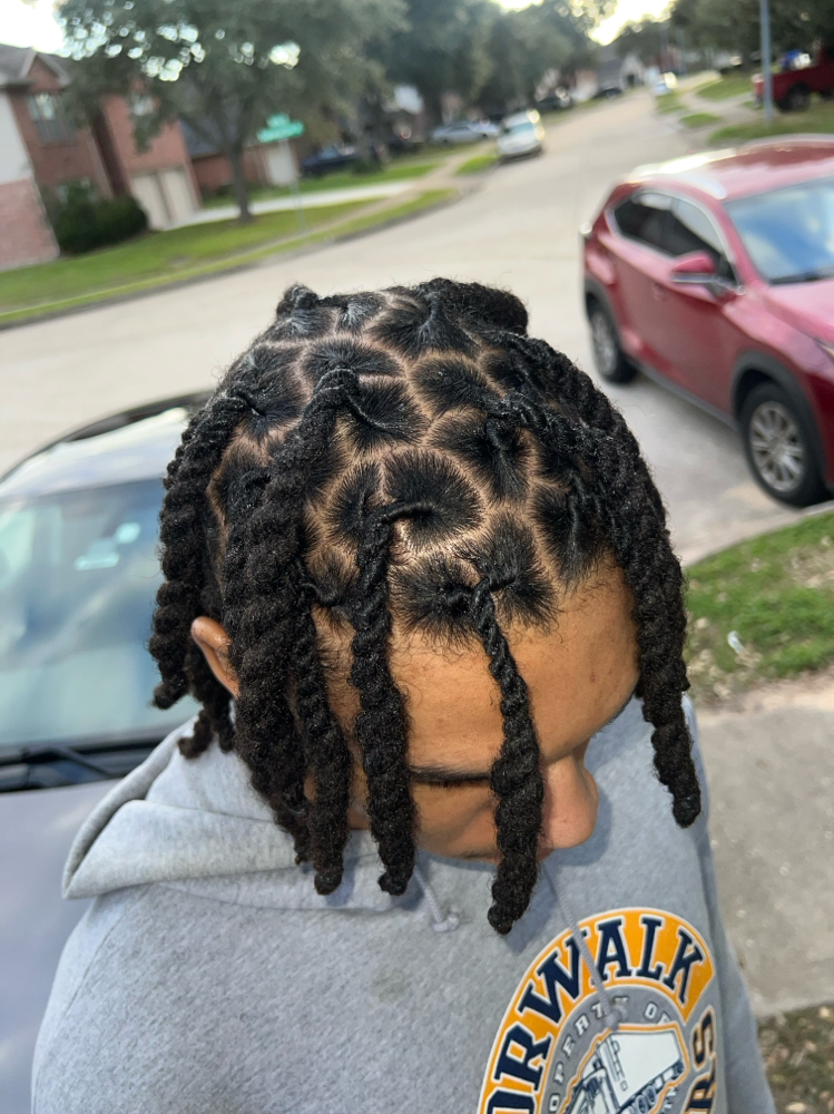 Loc Retwist / Two Strand