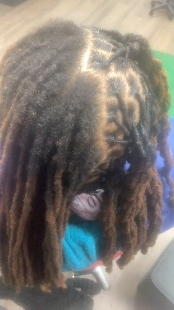 Loc Retwist with Style