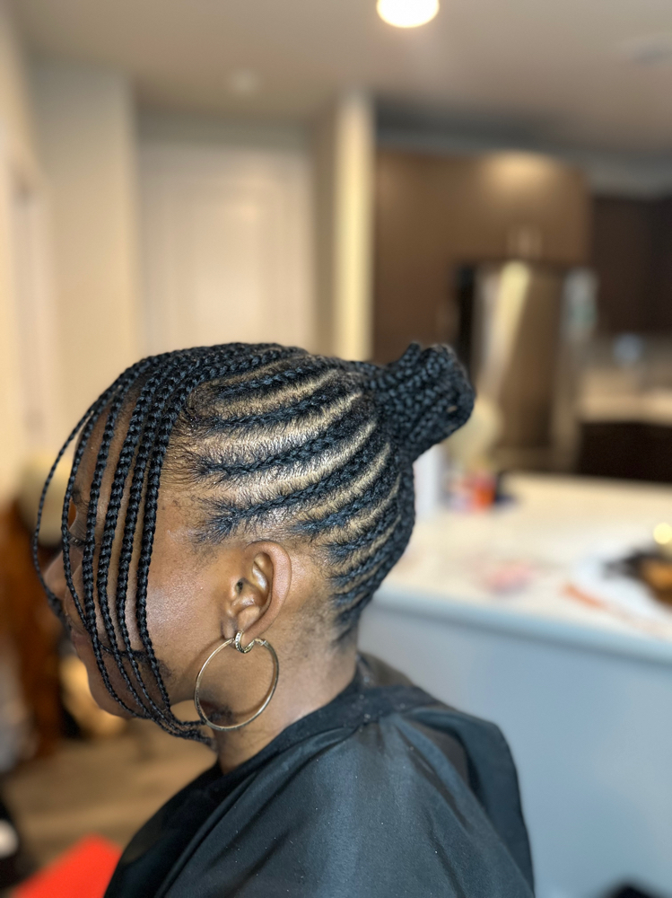 Shuku (Ponytail Cornrows)