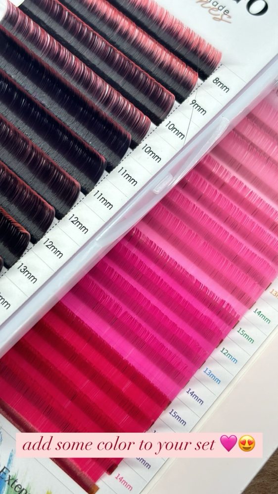 Pink Lashes